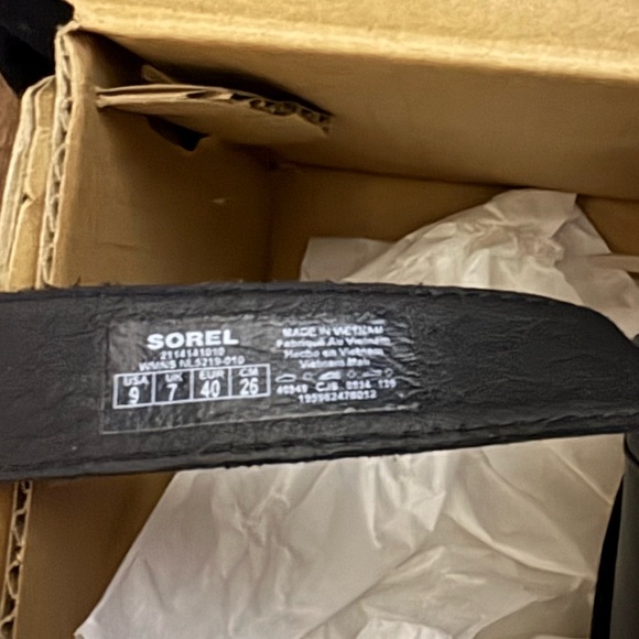 NIB 120$retail WOMENS SZ 9 SOREL SANDALS (fits 8.5) - Picture 5 of 9